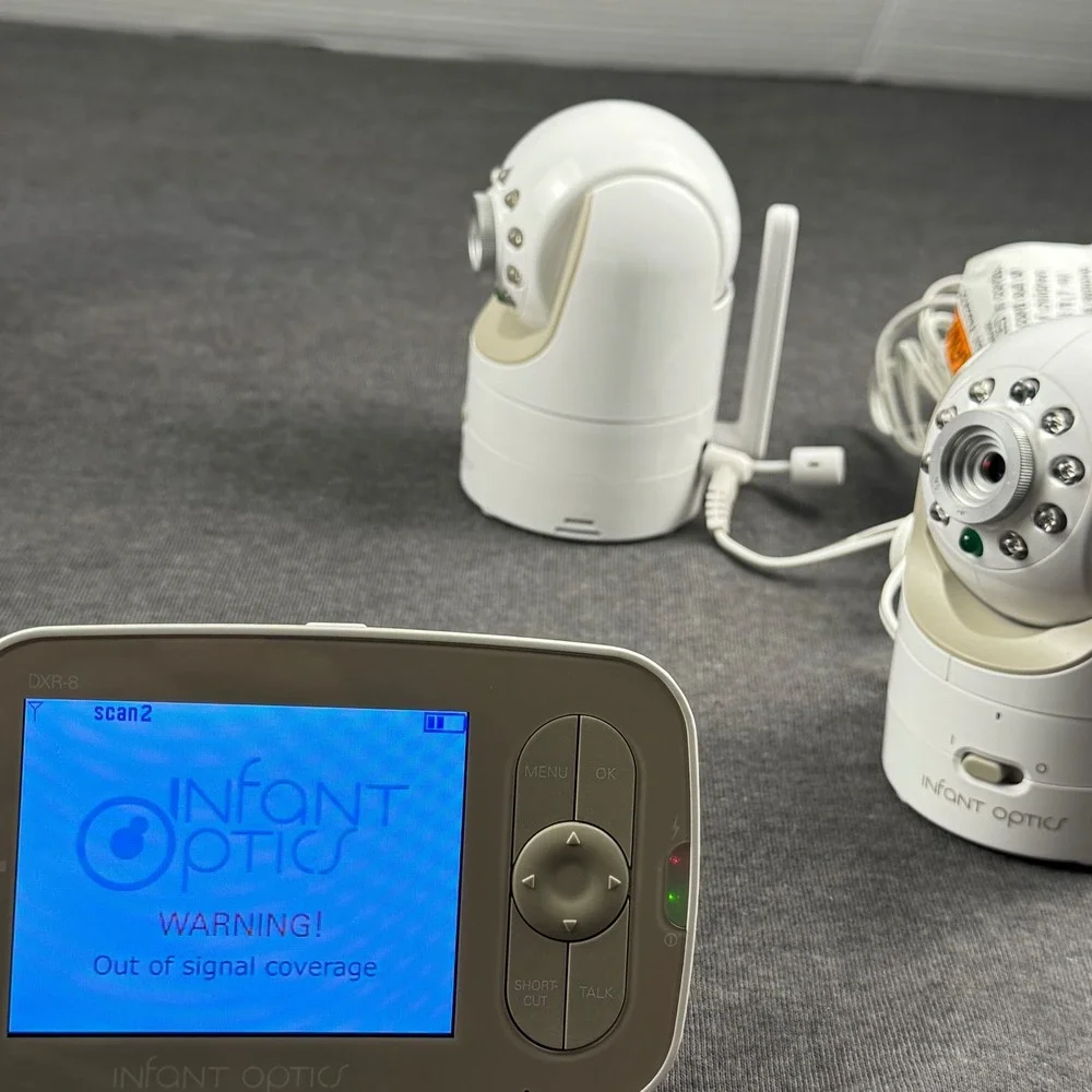 Infant Optics DXR 8 Video Baby Monitor Camera Parent‎ Unit White